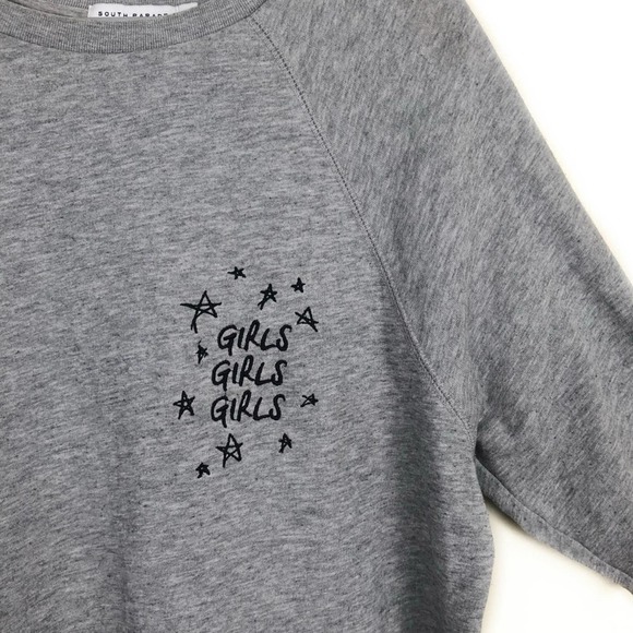 South Parade Girls Girls Girls Embroidered Shirt S - Picture 2 of 8